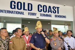 AHY resmikan Terminal Ferry Internasional Gold Coast di Batam