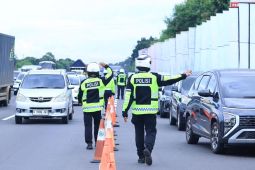 Survei tunjukkan masyarakat puas dengan Korlantas Polri amankan mudik