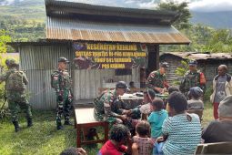 Satgas Yonif 641/Bru sukseskan program CKG pedalaman Yahukimo