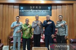 Polres Bangka Barat kuatkan sinergi antarlembaga jaga kamtibmas