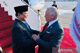 Raja Yordania kenang persahabatannya dengan Prabowo sejak keduanya prajurit muda