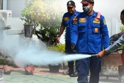 Mitigasi risiko, Lapas Madiun gelar pelatihan penanggulangan kebakaran bagi petugas
