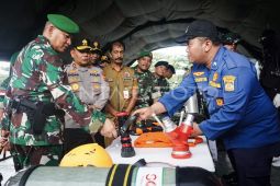 Gelar pasukan reaksi cepat penanggulangan bencana Yonzipur 17/AD