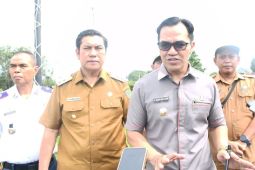 Pemkab Pulang Pisau tata kawasan Bundaran Belah menjadi ikon baru