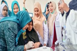 Pastikan berjalan baik, Ketua TP PKK Madina pantau program "Penari"