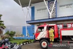 Gedung Fakultas Psikologi UIN Palembang terbakar