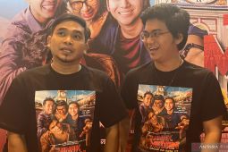 Ajil Ditto dibuat takut Maell Lee dalam film "Anak Medan"