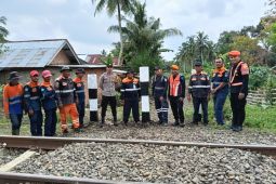 PT KAI Divre Palembang tutup perlintasan tidak berpintu di Bengkulu