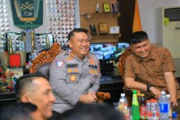 Bupati Labura terima kunjungan perdana Kapolres Labuhanbatu