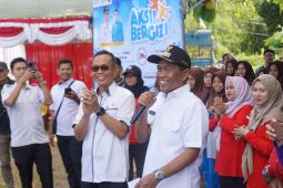 Ratusan pelajar ikuti aksi bergizi Pemkab HSS