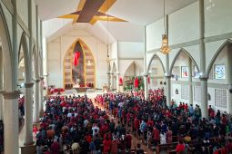 Perayaan ibadah Jumat Agung di Kupang berlangsung kondusif