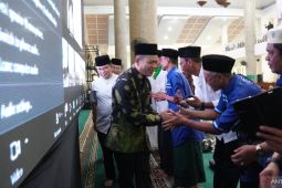 2.564 calon haji Kabupaten Bandung gelar pemantapan manasik haji