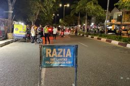 Polresta Banda Aceh amankan 30 motor dan miras saat razia balapan liar