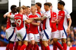 Arsenal pesta gol tanpa balas ke gawang Ipswich Town