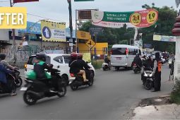 Pemkot Tangsel uji penerapan satu arah di Jalan Perintis-Cabe 2