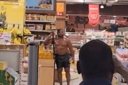 WNA ngamuk banting-banting barang di supermarket kawasan Kalibata City