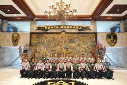 Siswa Sespimti Polri kuliah lapangan di Kodam Udayana