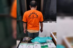 Ditresnarkoba Polda Babel amankan pria bawa sabu 5 kilogram di Pelabuhan Pangkalbalam