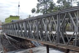 Progres pembangunan jalan amblas ruas lintas tengah sumatera capai 64 persen