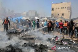 Cek fakta, video kebakaran dahsyat hanguskan kota di Israel