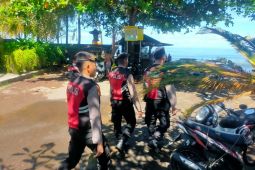 Polres Jembrana patroli objek wisata saat Hari Raya Galungan