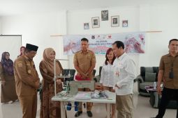 Bupati Tanjabbar apresiasi komitmen SKK Migas PetroChina Internasional Jabung berikan pelatihan menyulam dan membordir untuk disabilitas