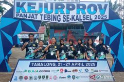 FPTI HST kirim 10 atlet ke Kejurprov Panjat Tebing Kalsel di Tabalong
