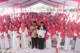 Ribuan warga hadiri pengajian Muslimah Dambaan di Dolok Masihul