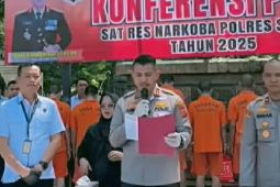 Polres Subang tangkap 17 tersangka terkait pengungkapan kasus narkoba selama dua bulan