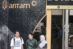 Harga emas Antam hari ini Senin 16 Juni 2025 merangkak naik ke angka Rp1.968.000 per gram