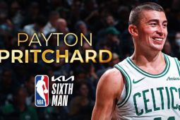 Pebasket Celtic Payton Pritchard raih "Sixth Man of the Year NBA"