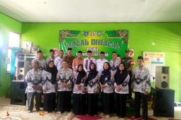 Pengurus Cabang PGRI Pulau Besar gelar Halal Bihalal untuk tingkatkan ketakwaan