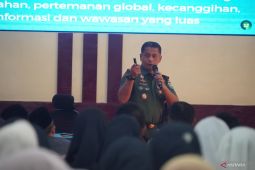 Korem 012/TU bekali ratusan mahasiswa di Aceh Barat ilmu bela negara
