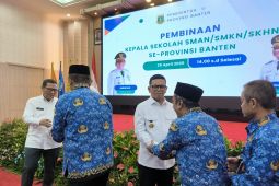 Tingkatkan pendidikan, pembinaan kepala sekolah jadi fokus Gubernur Banten