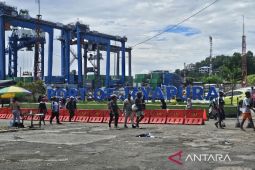 Bongkar muat pelabuhan Jayapura triwulan I capai 19.568 TEUs