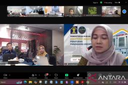 Jajaran Kemenkum Babel ikuti forum pendalaman materi perancang peraturan perundang-undangan