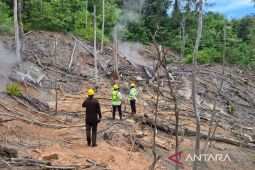Terkait semburan air panas di Desa Roburan Dolok, ini penjelasan DLH Madina dan SMGP