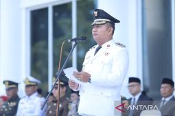 Wabup Asahan pimpin upacara Otonomi Daerah