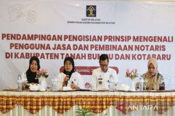 Kemenkum perkuat integritas profesi notaris di Tanbu dan Kotabaru
