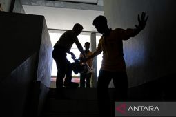 FOTO - Simulasi mandiri siaga bencana tsunami