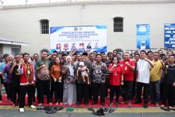 Warga binaan Rutan Serang dapatkan pengobatan gratis