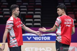 Hasil semifinal Thailand Open 2025: Fajar/Rian terhenti