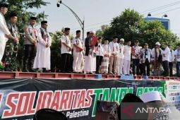 MUI Karawang sampaikan enam pernyataan dalam aksi solidaritas bela Palestina