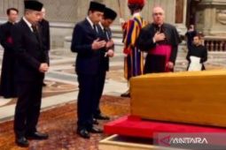 Cek fakta, artikel Jokowi yang sebut peti Paus Fransiskus bercahaya