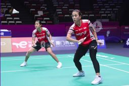 Ana/Tiwi bawa Indonesia unggul 2-0 atas Inggris di Piala Sudirman 2025