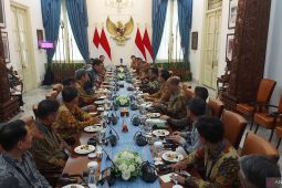 Prabowo bertemu delegasi pengusaha Korea Selatan di Istana Merdeka