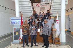 Berkunjung ke ANTARA, Biro Pemberitaan DPR pelajari pemberitaan Parlemen