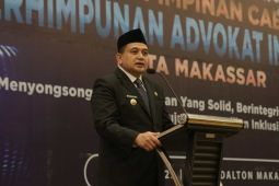 Wali Kota Makasar harap Peradi tingkatkan literasi hukum kepada masyarakat