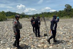Bareskrim Polri lakukan olah TKP di lokasi hilangnya Iptu Tomi Marbun