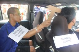 Polisi reka ulang kasus pembunuhan pengemudi taksi online di Bantul